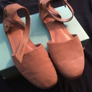 NWOT Franco Sarto Ankle Straps Size 10